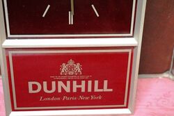 Genuine Dunhill Cigarettes Milk Bar Advertising Wall Clock