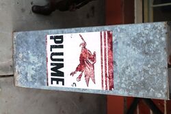 Vintage Plume Pegasus Galvanized Hi Boy 